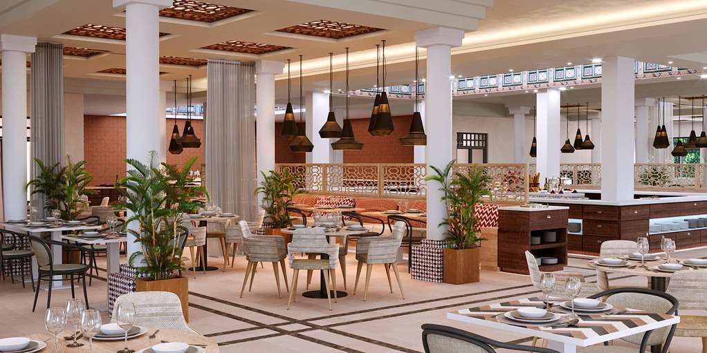 Sol Oasis Marrakech Hotel Ouahat Sidi Brahim Restaurant foto